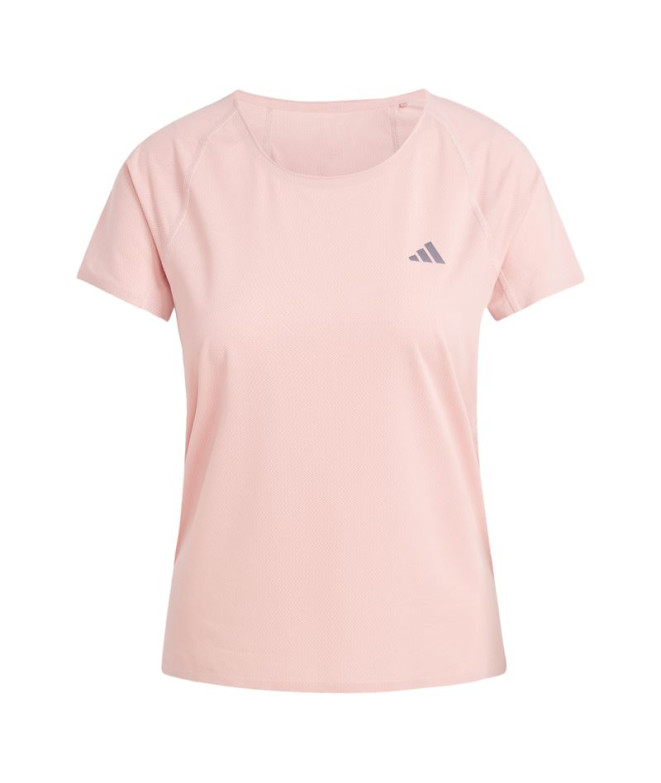 Camiseta de Running adidas Adizero Running Mujer Rosa