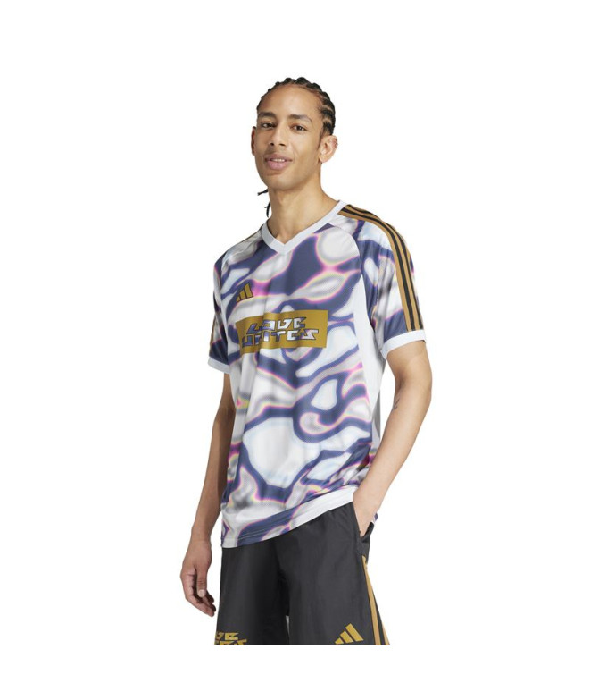 Camiseta Futebol adidas Homem de Tiro Pride Blue