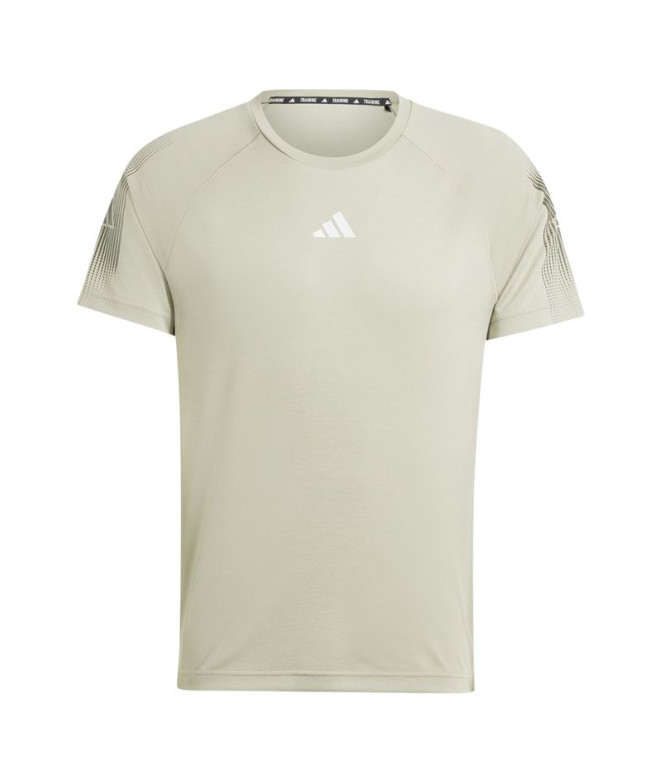Camiseta de Fitness Gym+ Bl Hombre Gris