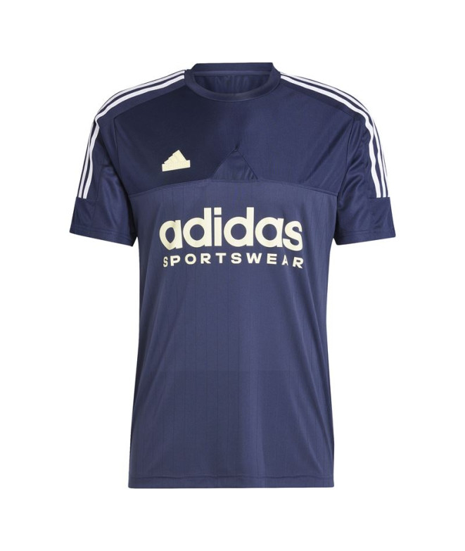 Camiseta adidas Tiro Hombre Azul