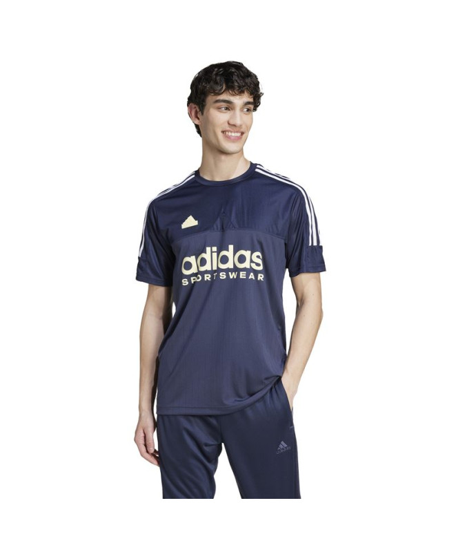 Camiseta adidas Tiro Hombre Azul