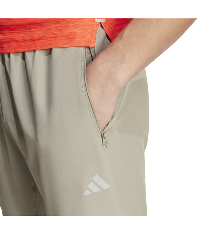 Calça Fitness Homem de Gym+ 3S Cinzento