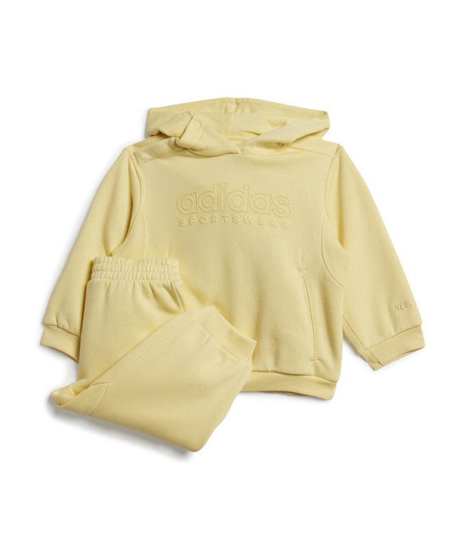 Conjunto adidas Set Infantil Todos os gráficos Szn Amarelo