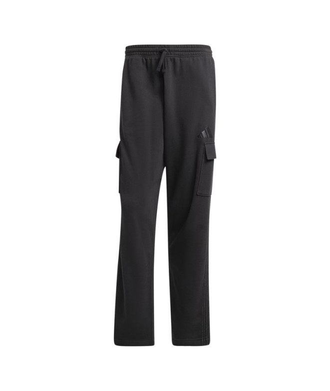 Pantalones adidas All Szn French Terry Graphic Seasonal Hombre Negro