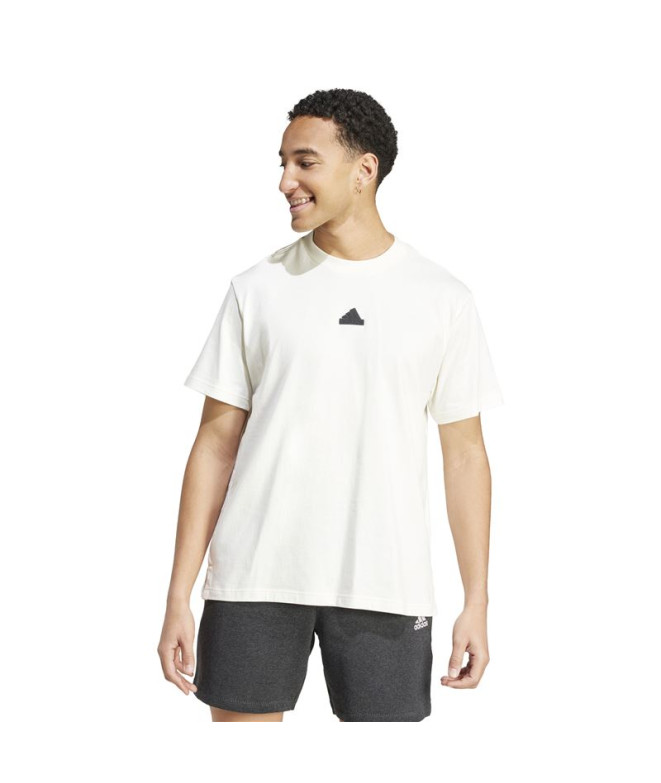 Camiseta adidas Homem Marca Love White