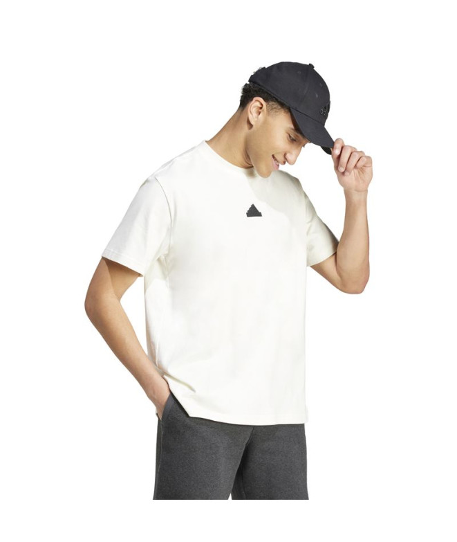 Camiseta adidas Homem Marca Love White