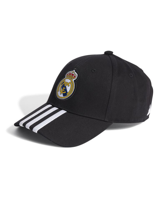 Boné Futebol adidas de Real Madrid Home Preto/Branco