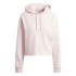 Sweat adidas French Terry Femme Essentials 3 Band Cropped Pink