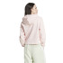 Moletom adidas French Terry Mulher Essentials 3 Band Cropped Rosa