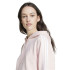 Moletom adidas French Terry Mulher Essentials 3 Band Cropped Rosa