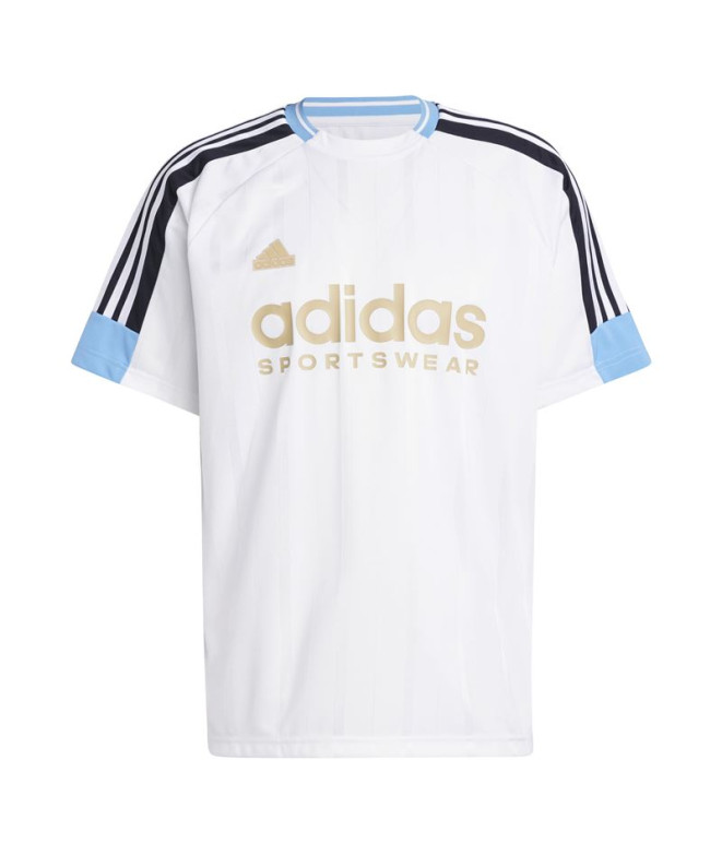 adidas Pack Homem T-Shirt Tiro Nations Branco