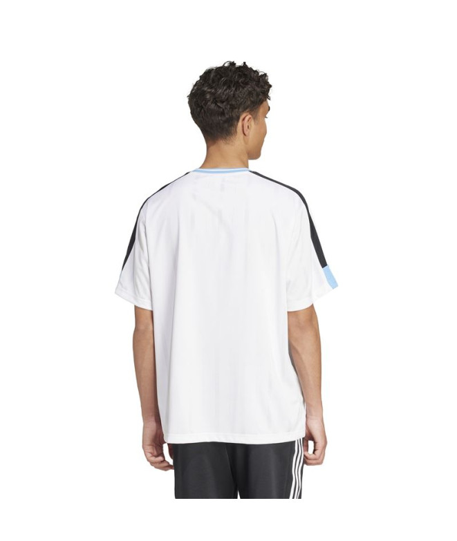 adidas Pack Homem T-Shirt Tiro Nations Branco