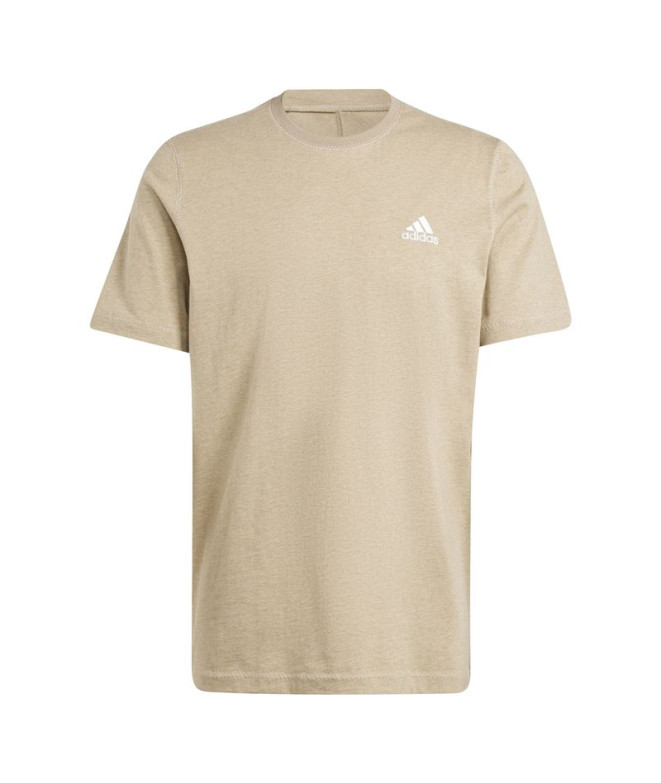 Camiseta adidas Homem Essenciais sazonais Melange Preto