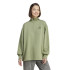 Sudadera adidas All Szn Fleece Loose Quarter-Zip Mujer Verde