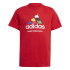 Camiseta adidas Pack Infantil Tiro Nations Graphic Vermelho