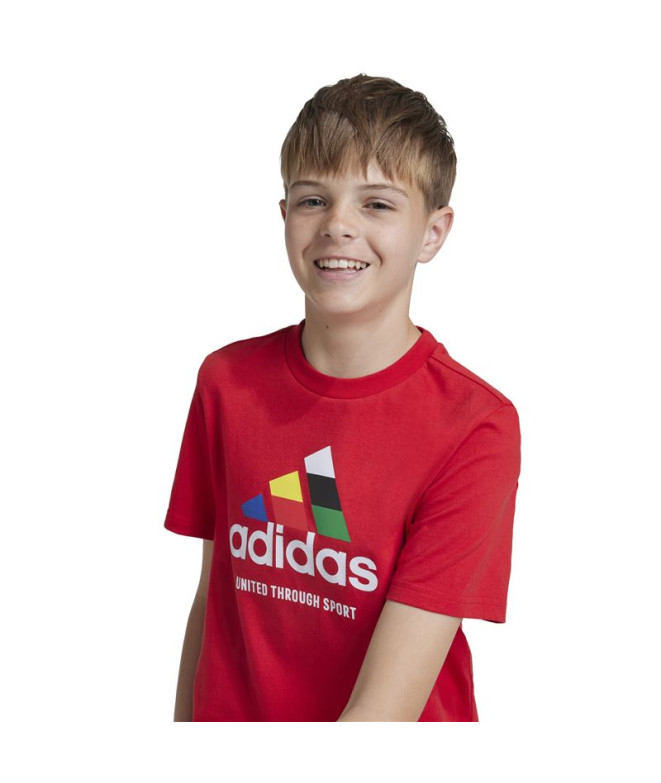 Camiseta adidas Tiro Nations Pack Graphic...