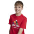 Camiseta adidas Pack Infantil Tiro Nations Graphic Vermelho
