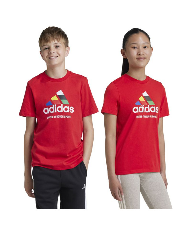 Camiseta adidas Tiro Nations Pack Graphic...