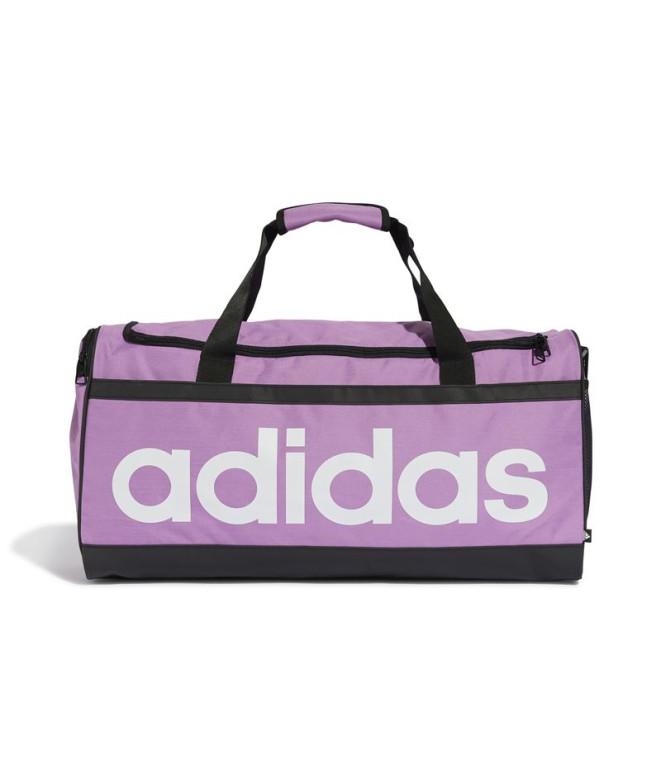 Bolsa adidas Essentials Linear Duffel Bag Medium Purple