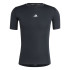 Camiseta Fitness adidas Homem by Techfit Compression Training Preto