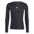 Camiseta Fitness adidas Homem by Techfit Compression Training Longsleeve Preto
