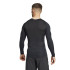 Camiseta Fitness adidas Homem by Techfit Compression Training Longsleeve Preto