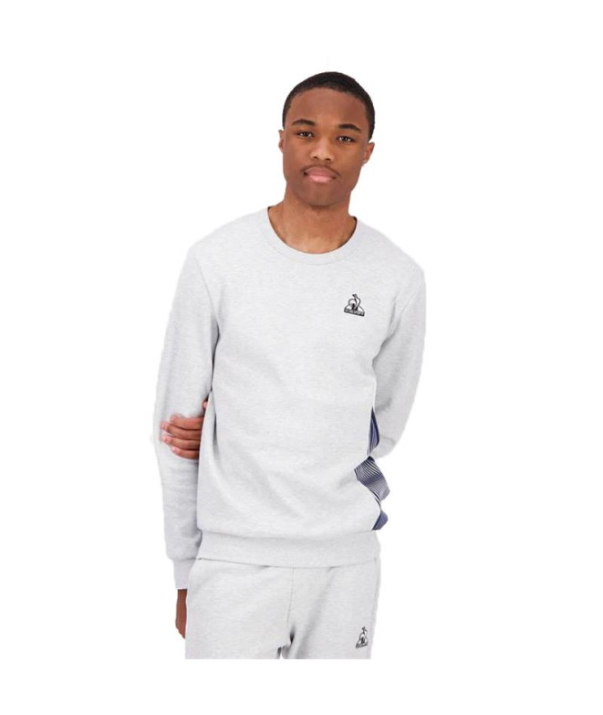 Sudadera Le Coq Sportif Heritage N°1 Gris Hombre