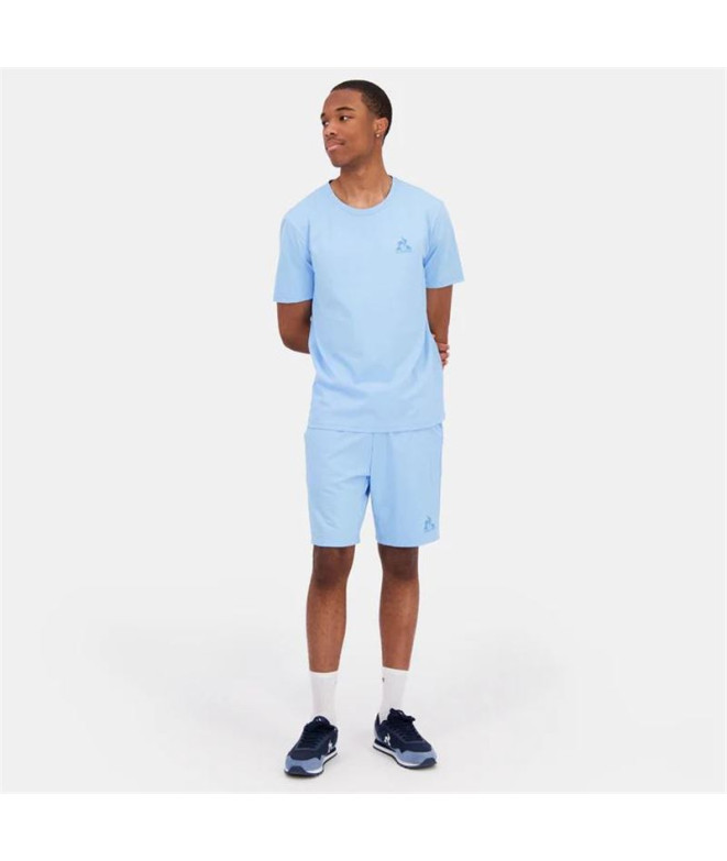 T-shirt Le Coq Sportif Monochrome N°3 Bleu Homme