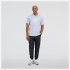Camiseta New Balance Homem Essentials Stacked Logo Algodão Azul