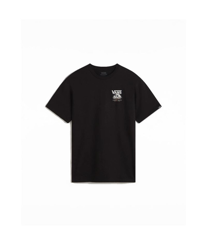 Camiseta Vans Homem Growin On U Ss Crew Preto