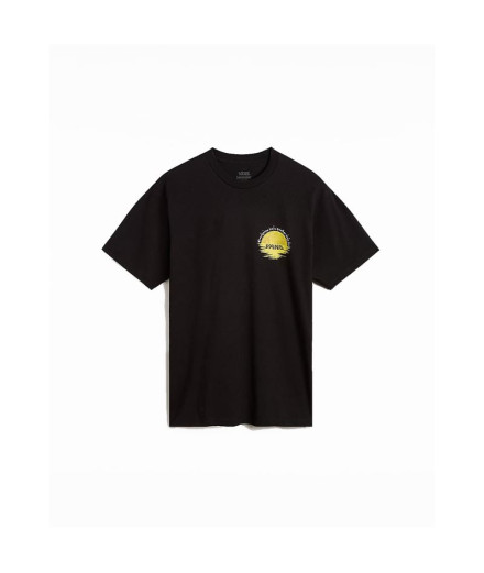 Camiseta Vans Moonlighting Ss Crew Hombre Negro Camiseta Vans Moonlighting Ss Crew Hombre Negro