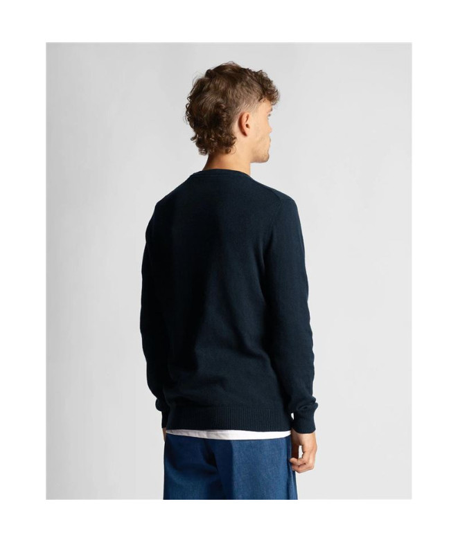 Moletom Camisola de algodão merino Lyle & Scott...