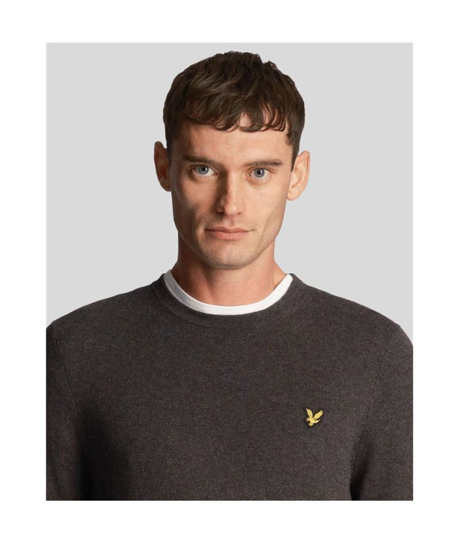 Sudadera Lyle & Scott Cotton Merino Crew Jumper...