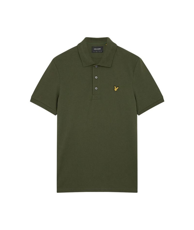 Polo Lyle & Scott Plain Green