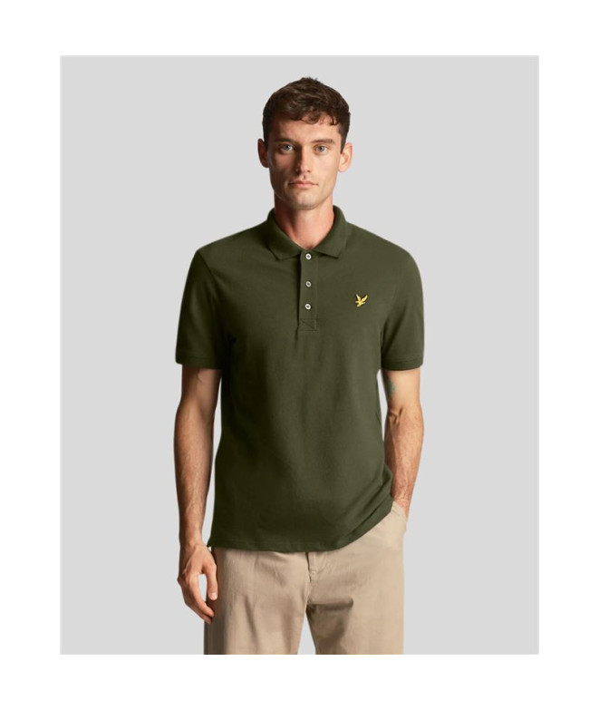 Polo Lyle & Scott Plain Green