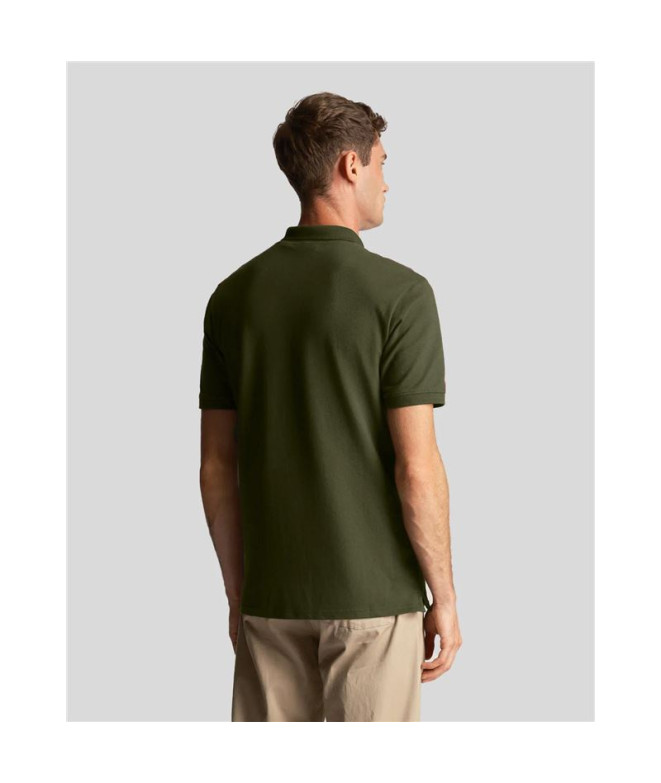 Polo Lyle & Scott Plain Green