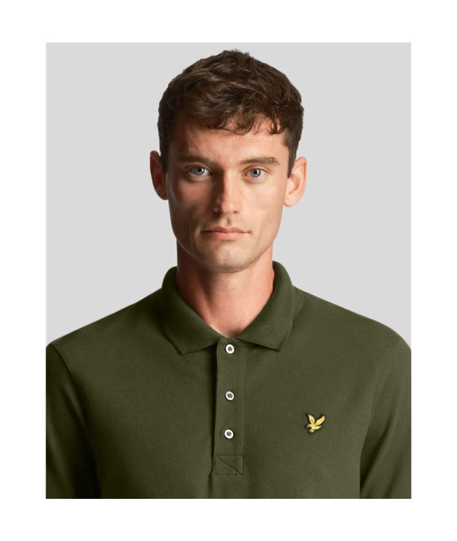 Polo Lyle & Scott Plain Green