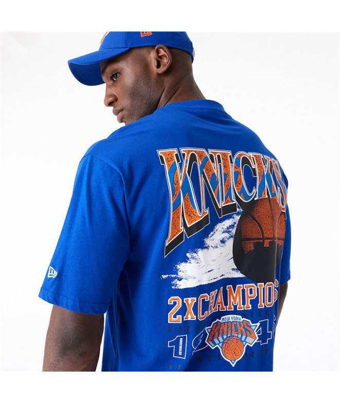 Camiseta New Era Oversized New York Knicks NBA...