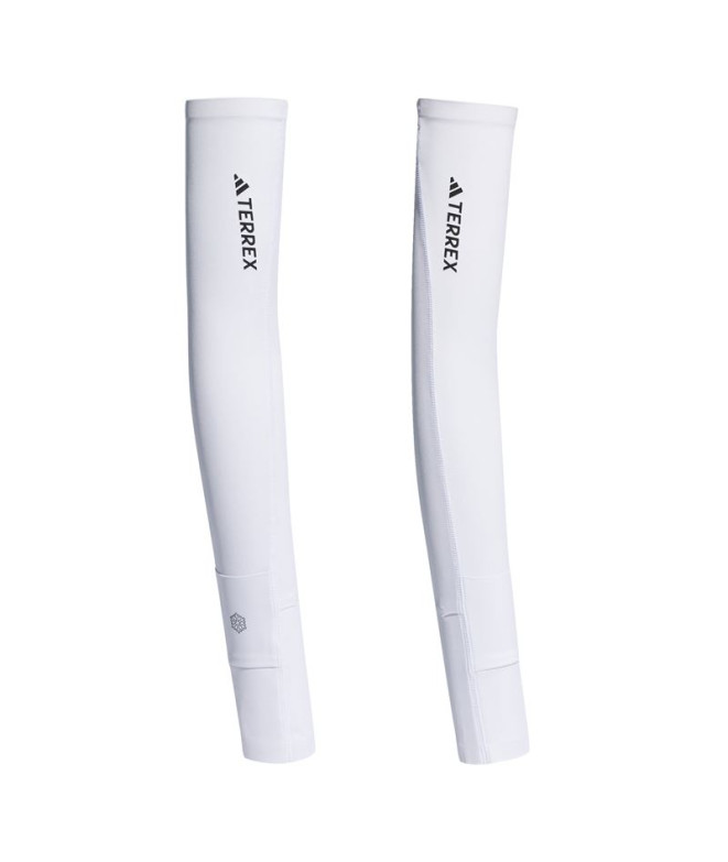 Manguitos de Trail adidas Trx Trl Armsl Blanco