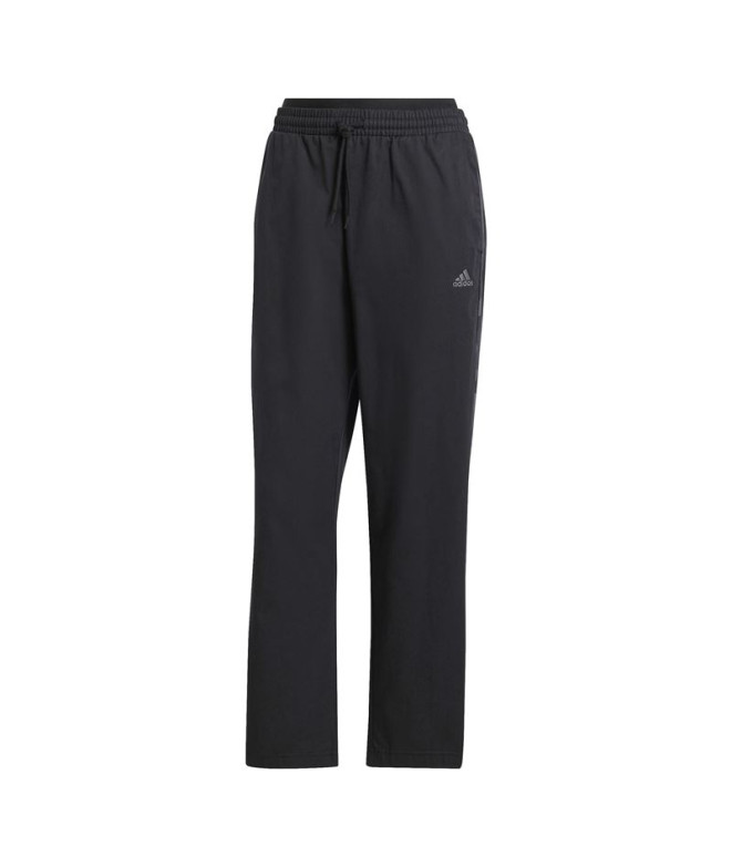 Pantalon adidas Femme Essentials Twill 3 bandes imprimé camouflage Noir