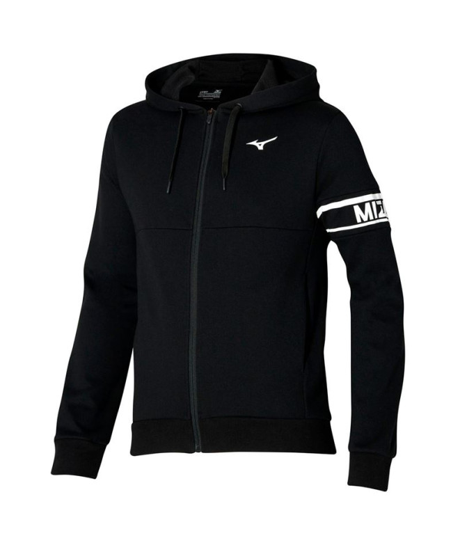 Casaco Fitness Mizuno de Sweat Black Homem