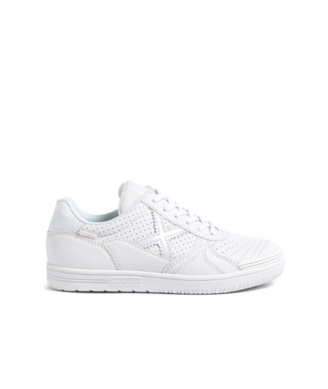 Chaussures de Football Sala Munich Enfant G-3 Kid Profit 207 Blanc