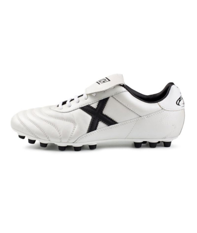 Zapatillas de Fútbol Munich Mundial U25 Infantil Blanco