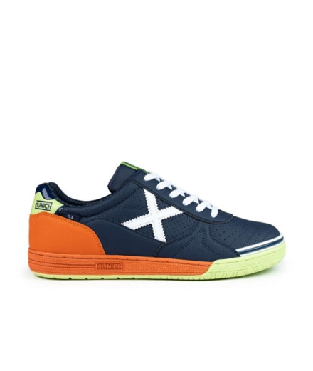 Sapatilhas de Futebol Sala Munich G-3 Profit Sport 421 Azul