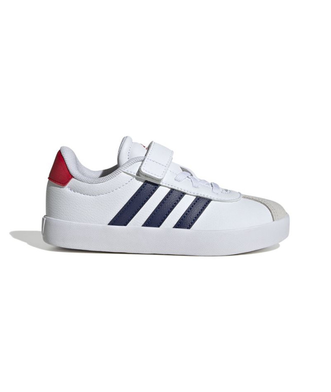 Chaussures adidas Court Enfant VL 3.0 Blanc