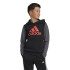 Sudadera adidas Essentials Big Logo Colorblock Infantil Negro