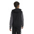 Moletom adidas Infantil Essentials Big Logo Colorblock Preto