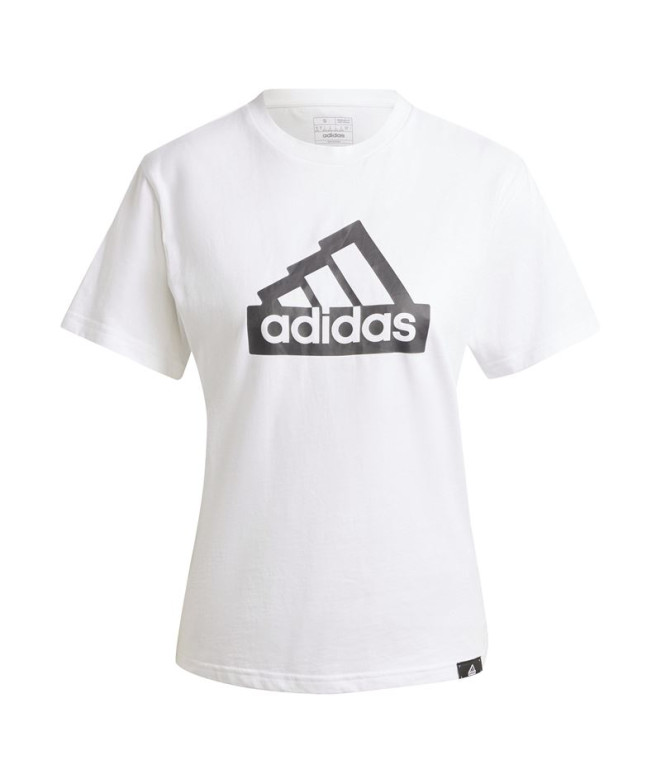 Camiseta adidas Modern Essentials Graphic Mujer Blanco