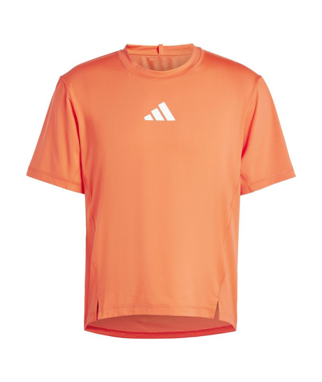 Camiseta adidas Homem Adapt Workout Vermelho