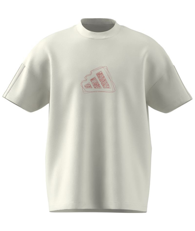 Camiseta adidas Homem All Szn Graphic Seasonal Branco